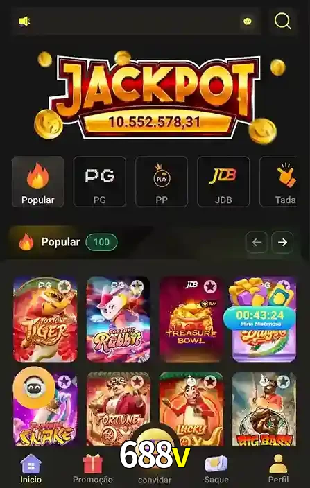 Promoções Especiais no 688v App